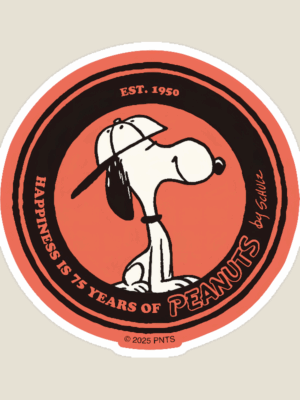 Snoopy Cool Mood Peanuts Sticker