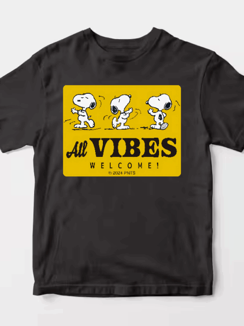 Snoopy Good Energy Zone Unisex T-Shirt