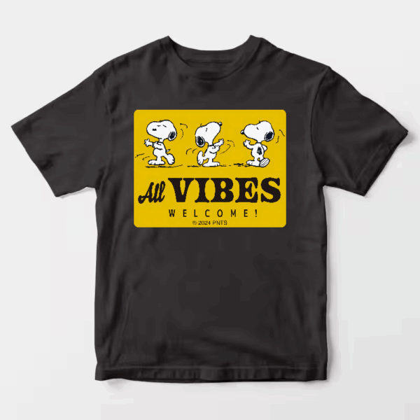 Snoopy Good Energy Zone Unisex T-Shirt