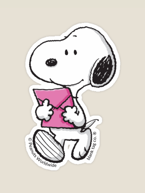 Snoopy Mail Day Peanuts Sticker