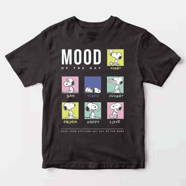 Snoopy Mood of the Day Peanuts Unisex T-Shirt