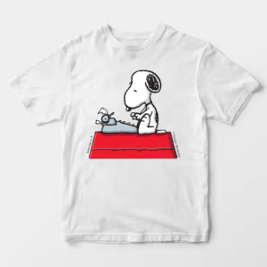 Snoopy the Writer Peanuts Unisex T-Shirt
