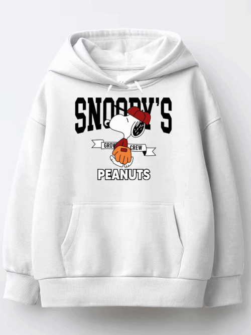 Snoopy’s Peanuts Baseball Hoodie