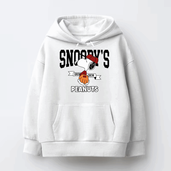 Snoopy’s Peanuts Baseball Hoodie