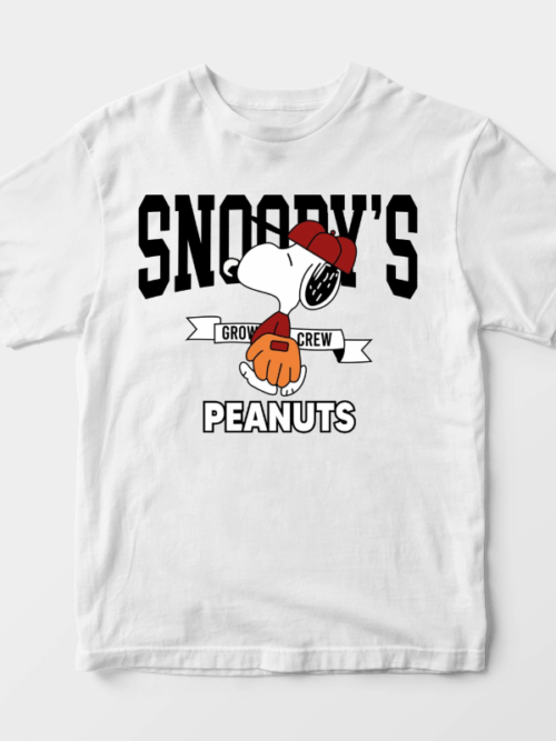 Snoopy’s Peanuts Baseball Unisex T-Shirt
