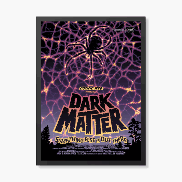 Something Is Out There Dark Matter Universe Poster
