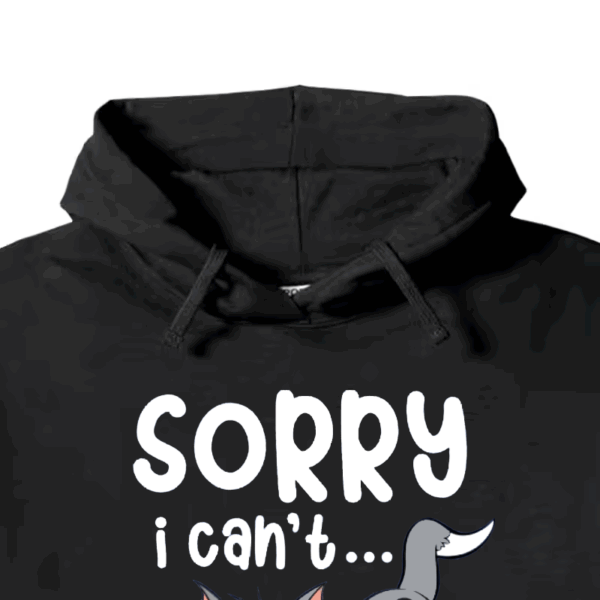 Sorry I Cant I Am Very Busy Hoodie