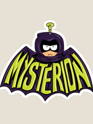 South Park Hero Mysterion Sticker