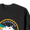 Space Invaders Classic Retro Arcade Gaming Crewneck Sweatshirt