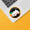 Space Invaders Classic Retro Arcade Gaming Sticker