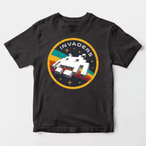 Space Invaders Classic Retro Arcade Gaming Unisex T-Shirt