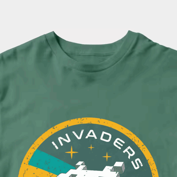 Space Invaders Classic Retro Arcade Gaming Unisex T-Shirt