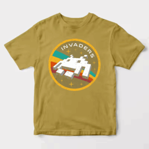 Space Invaders Classic Retro Arcade Gaming Unisex T-Shirt