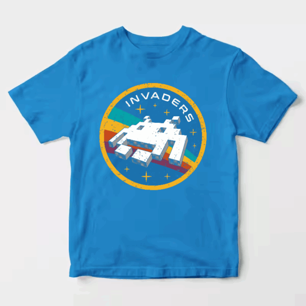 Space Invaders Classic Retro Arcade Gaming Unisex T-Shirt
