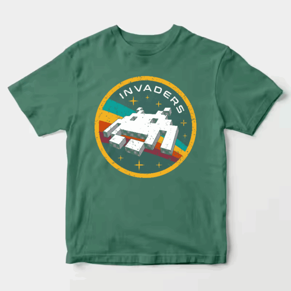 Space Invaders Classic Retro Arcade Gaming Unisex T-Shirt