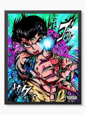 Spirit Detective Legacy YuYu Hakusho Anime  Poster