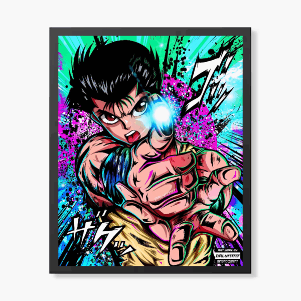 Spirit Detective Legacy YuYu Hakusho Anime  Poster