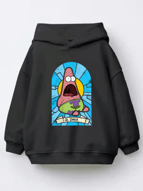 SpongeBob Saint Patrick Kids Hoodie