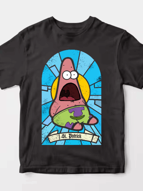 SpongeBob Saint Patrick Unisex T-Shirt