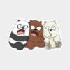 Spooky Night With We Bare Bears Sticker