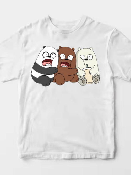 Spooky Night With We Bare Bears Unisex T-Shirt