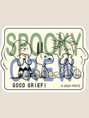 Spooky Snoopy and Friends Peanuts Sticker