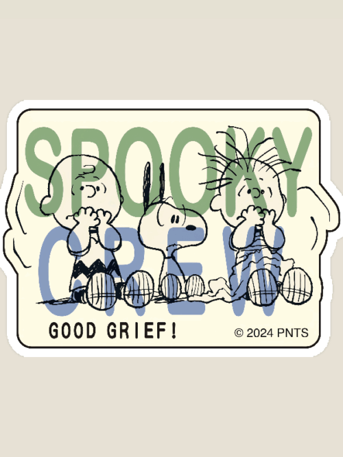 Spooky Snoopy and Friends Peanuts Sticker