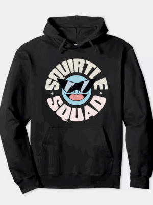 Squirtle Squad Legends – Retro Pokémon Hoodie