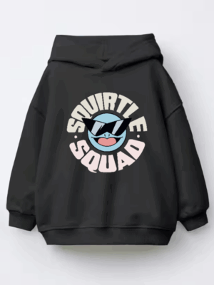 Squirtle Squad Legends – Retro Pokémon Kids Hoodie