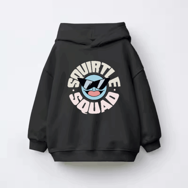 Squirtle Squad Legends – Retro Pokémon Kids Hoodie