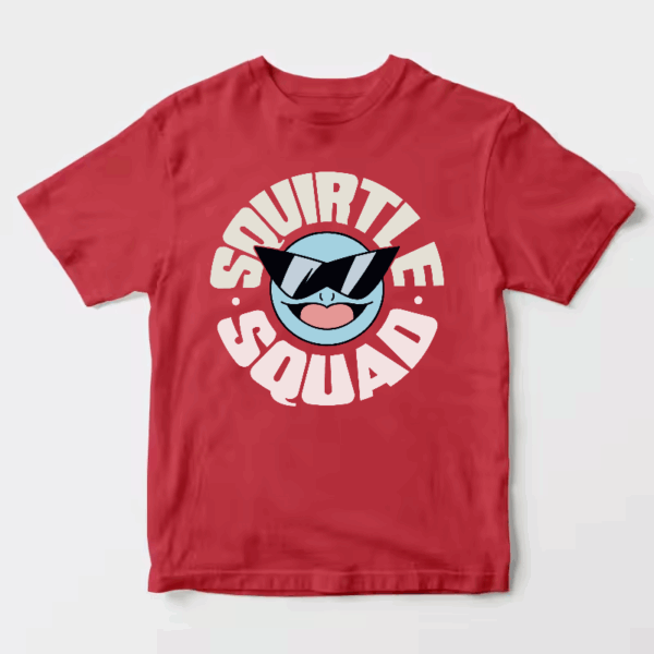 Squirtle Squad Legends – Retro Pokémon Unisex T-Shirt