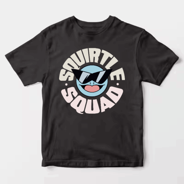 Squirtle Squad Legends – Retro Pokémon Unisex T-Shirt