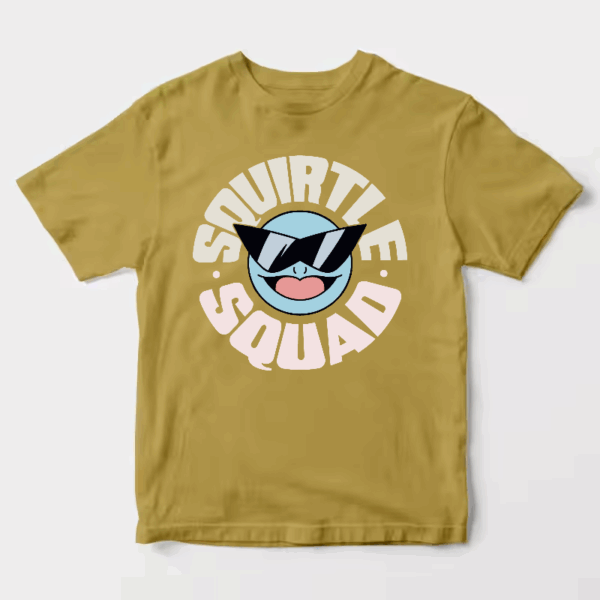 Squirtle Squad Legends – Retro Pokémon Unisex T-Shirt