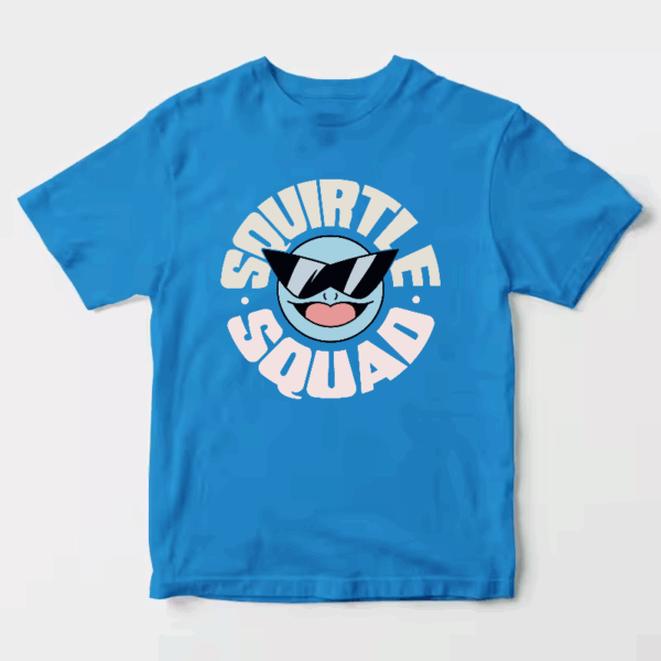 Squirtle Squad Legends – Retro Pokémon Unisex T-Shirt