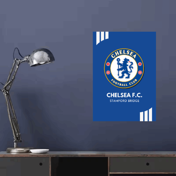 Stamford Bridge Chelsea FC True Blue Poster