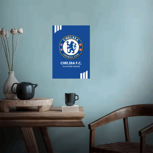 Stamford Bridge Chelsea FC True Blue Poster