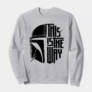 Star Warrior Path This Is The Way Crewneck Sweatshirt