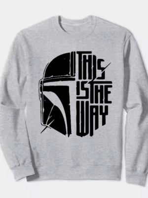 Star Warrior Path This Is The Way Crewneck Sweatshirt