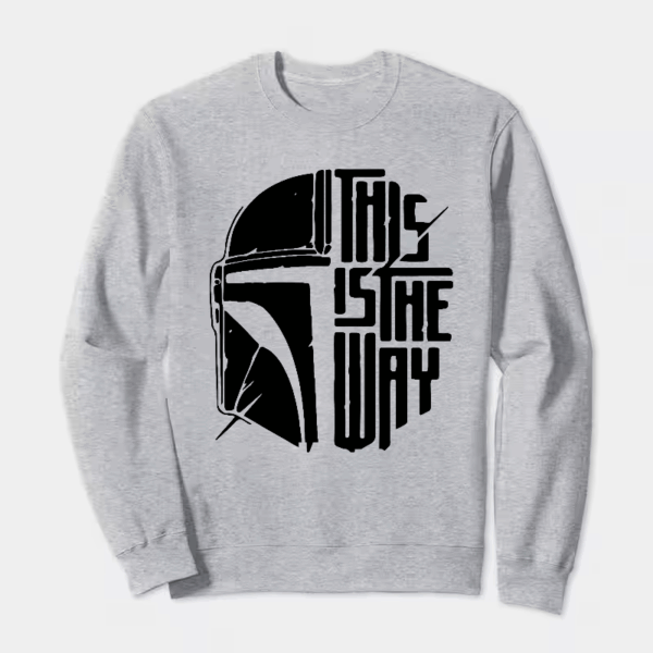 Star Warrior Path This Is The Way Crewneck Sweatshirt