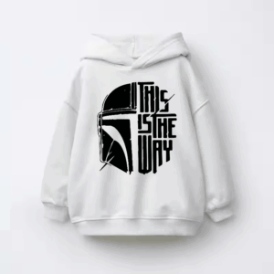 Star Warrior Path This Is The Way Kids Hoodie