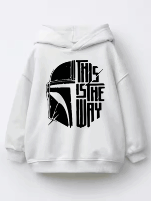 Star Warrior Path This Is The Way Kids Hoodie
