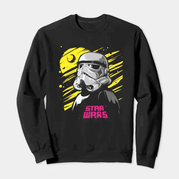 Star Warrior Stormtrooper Deep Space Patrol Crewneck Sweatshirt