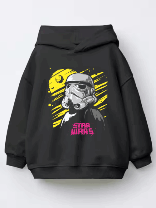 Star Warrior Stormtrooper Deep Space Patrol Kids Hoodie