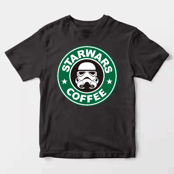 Star Wars Coffee Parody Galactic Roast Emblem Unisex T-Shirt