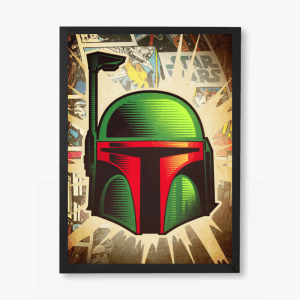 Star Wars Stormtrooper Comic Style Poster