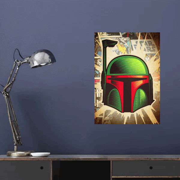Star Wars Stormtrooper Comic Style Poster