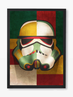 Star Wars Stormtrooper Lost in the Woods Poster