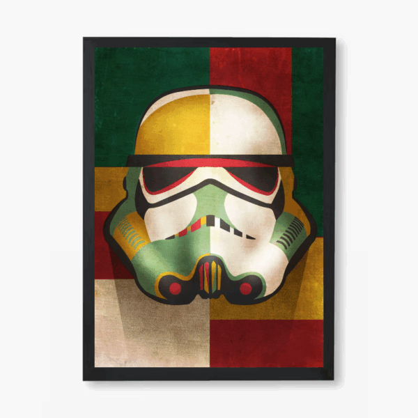 Star Wars Stormtrooper Lost in the Woods Poster