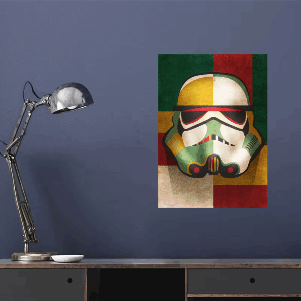 Star Wars Stormtrooper Lost in the Woods Poster