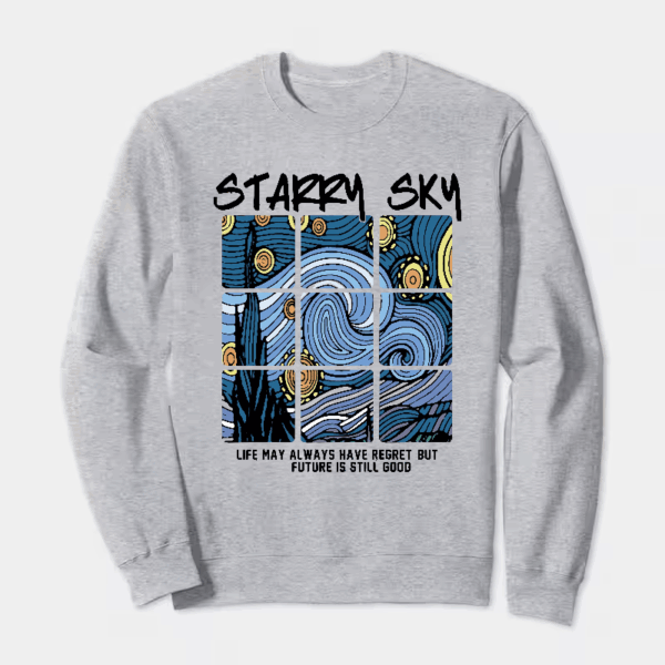 Starry Sky Future Hope Crewneck Sweatshirt